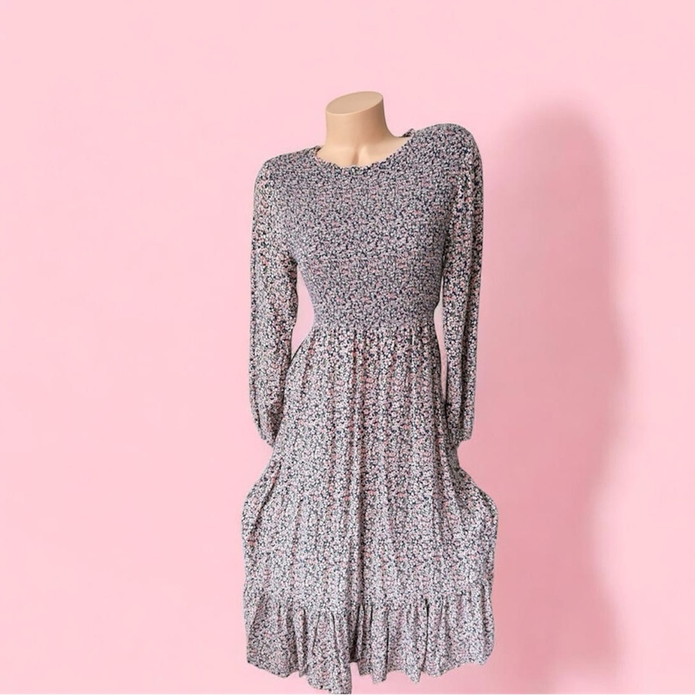 Old Navy Multicolor Long Sleeve Dress